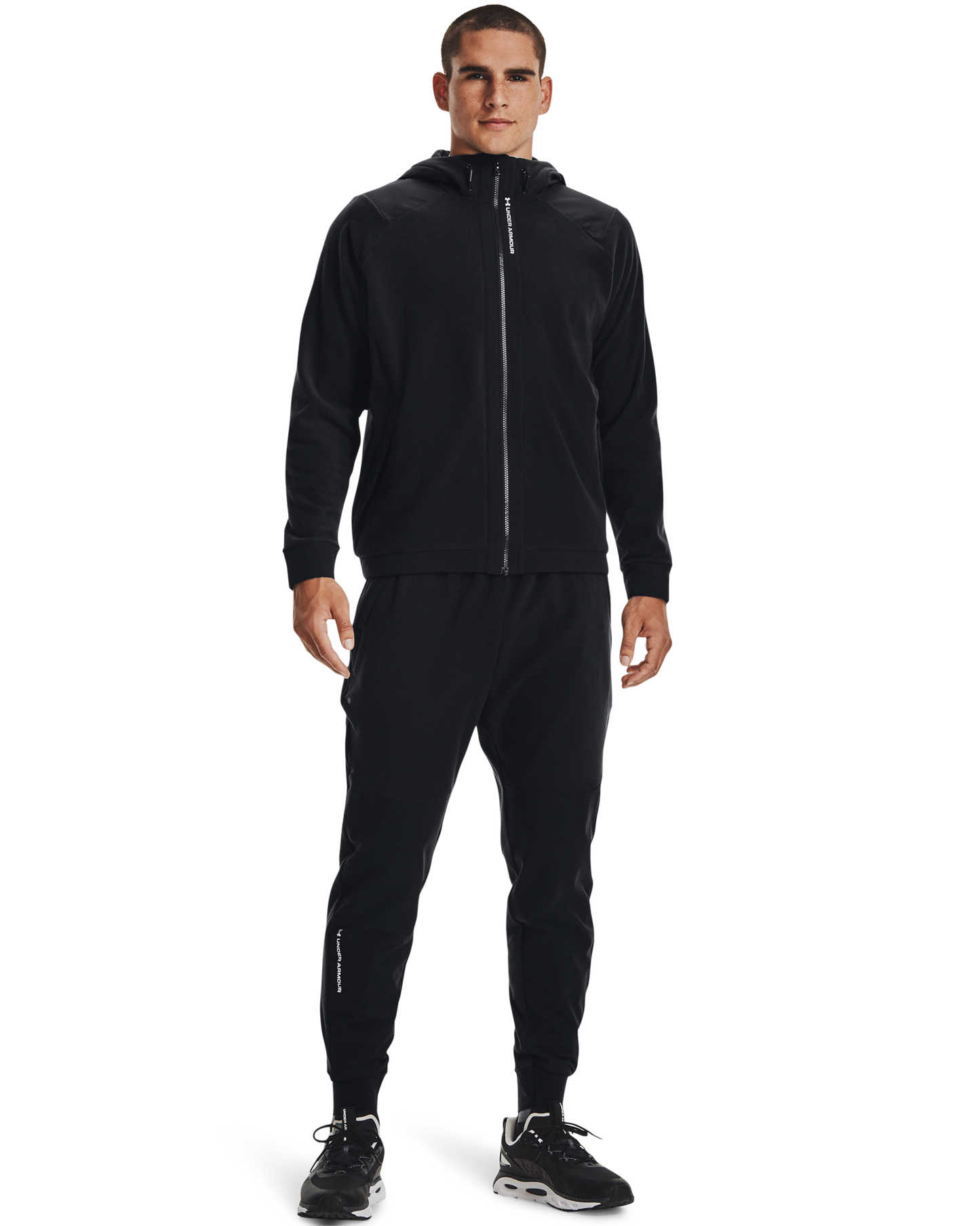 Men's UA RUSH™ Fleece Full-Zip Hoodie