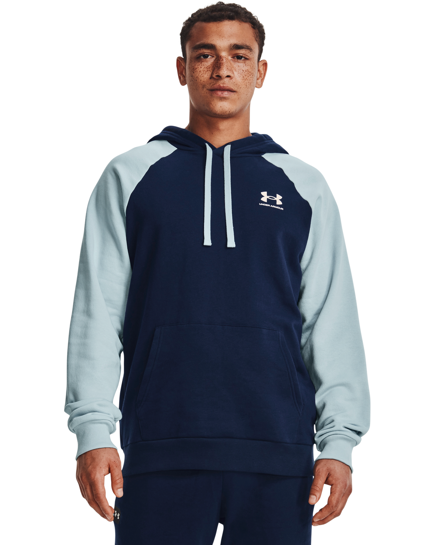 Men's UA Rival Fleece Colorblock Hoodie