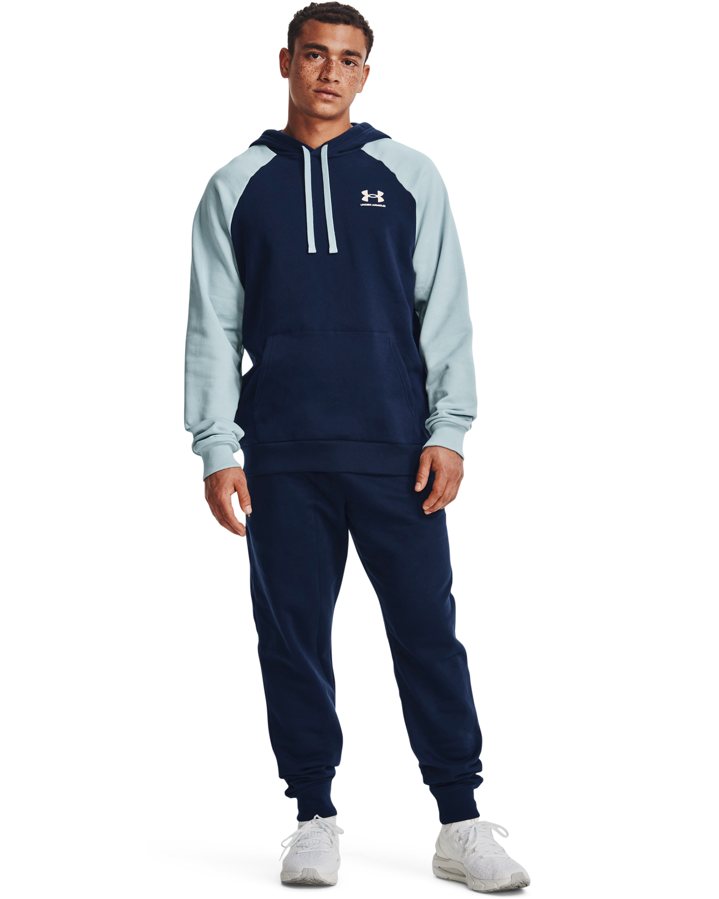Men's UA Rival Fleece Colorblock Hoodie