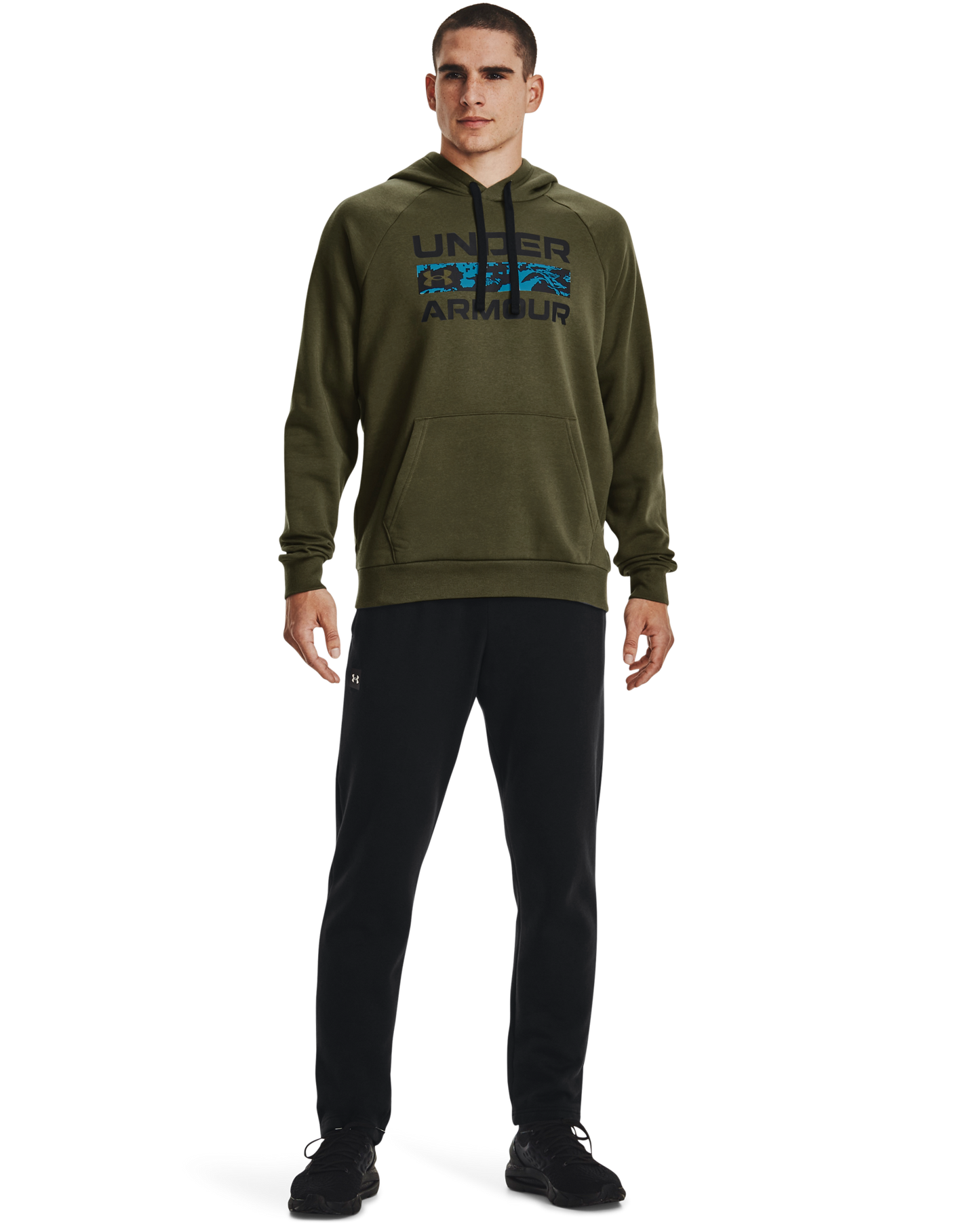 Men's UA Rival Fleece Signature Box Hoodie