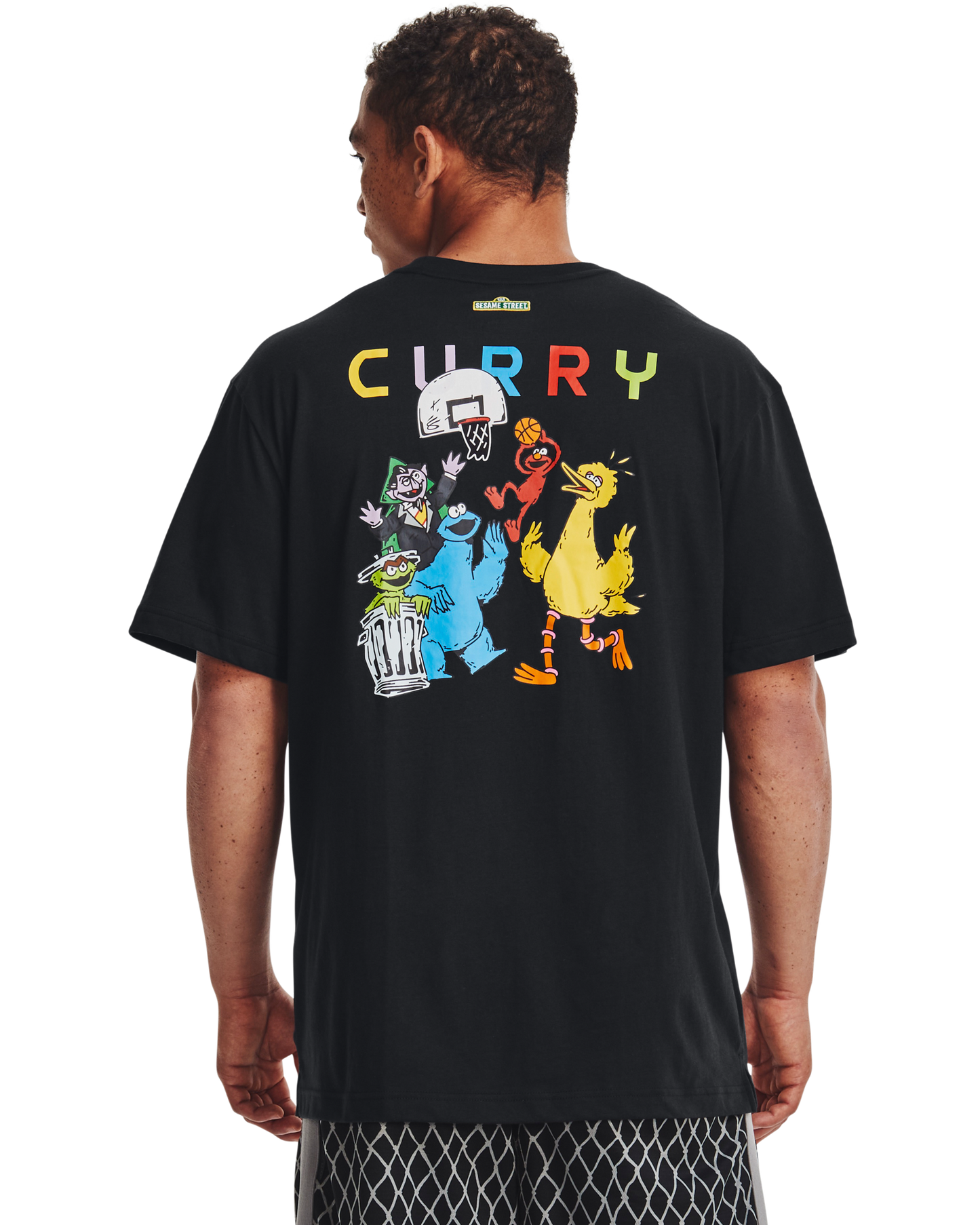 Men's Curry Sesame Street Graphic T-Shirt
