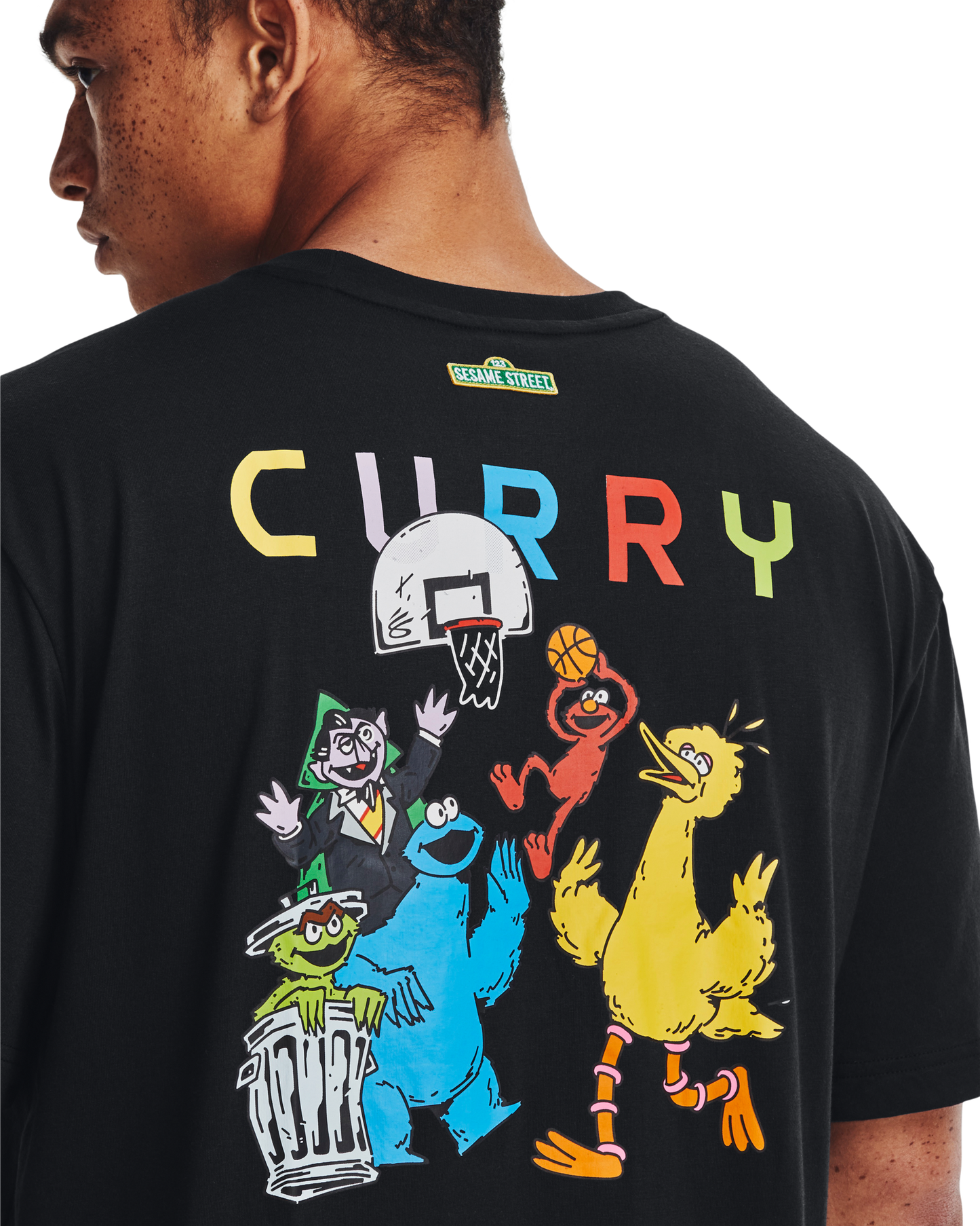 Men's Curry Sesame Street Graphic T-Shirt