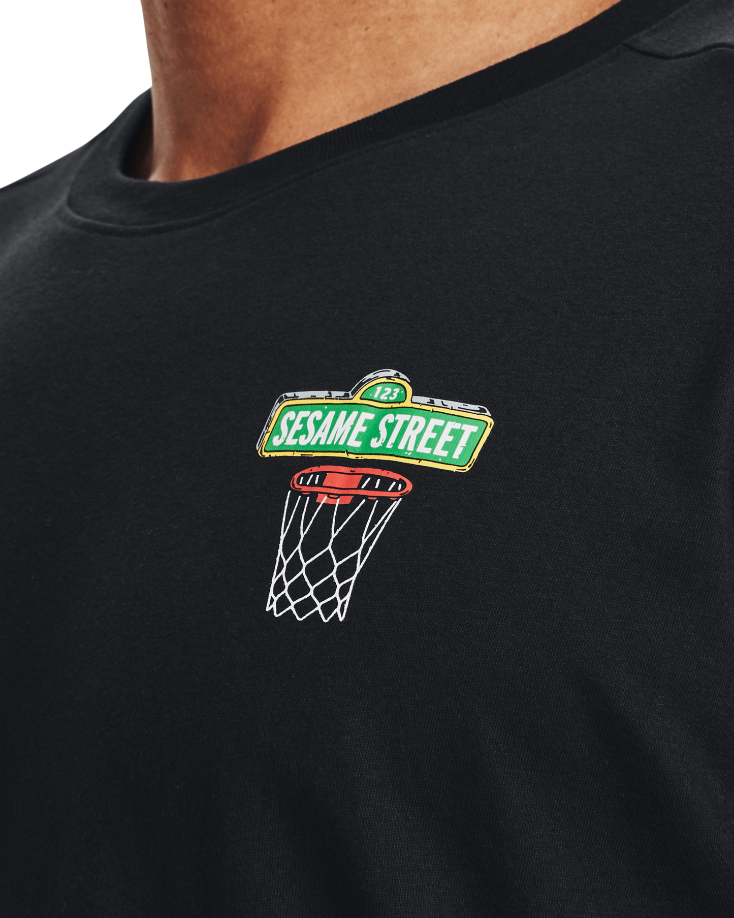 Men's Curry Sesame Street Graphic T-Shirt