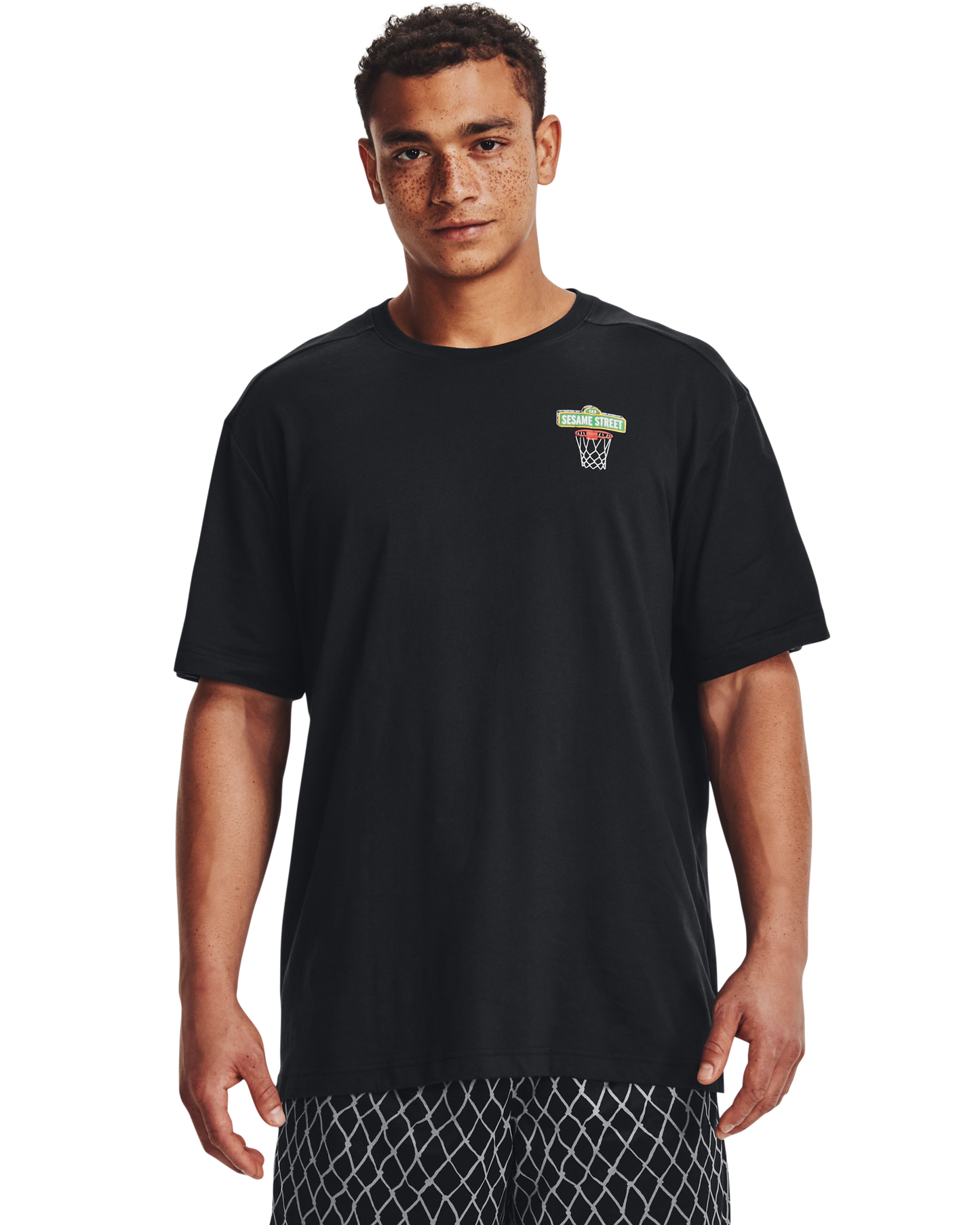 Men's Curry Sesame Street Graphic T-Shirt