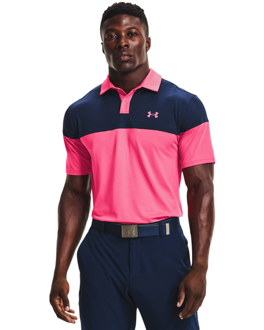 Men's UA Tee 2 Green Blocked Polo