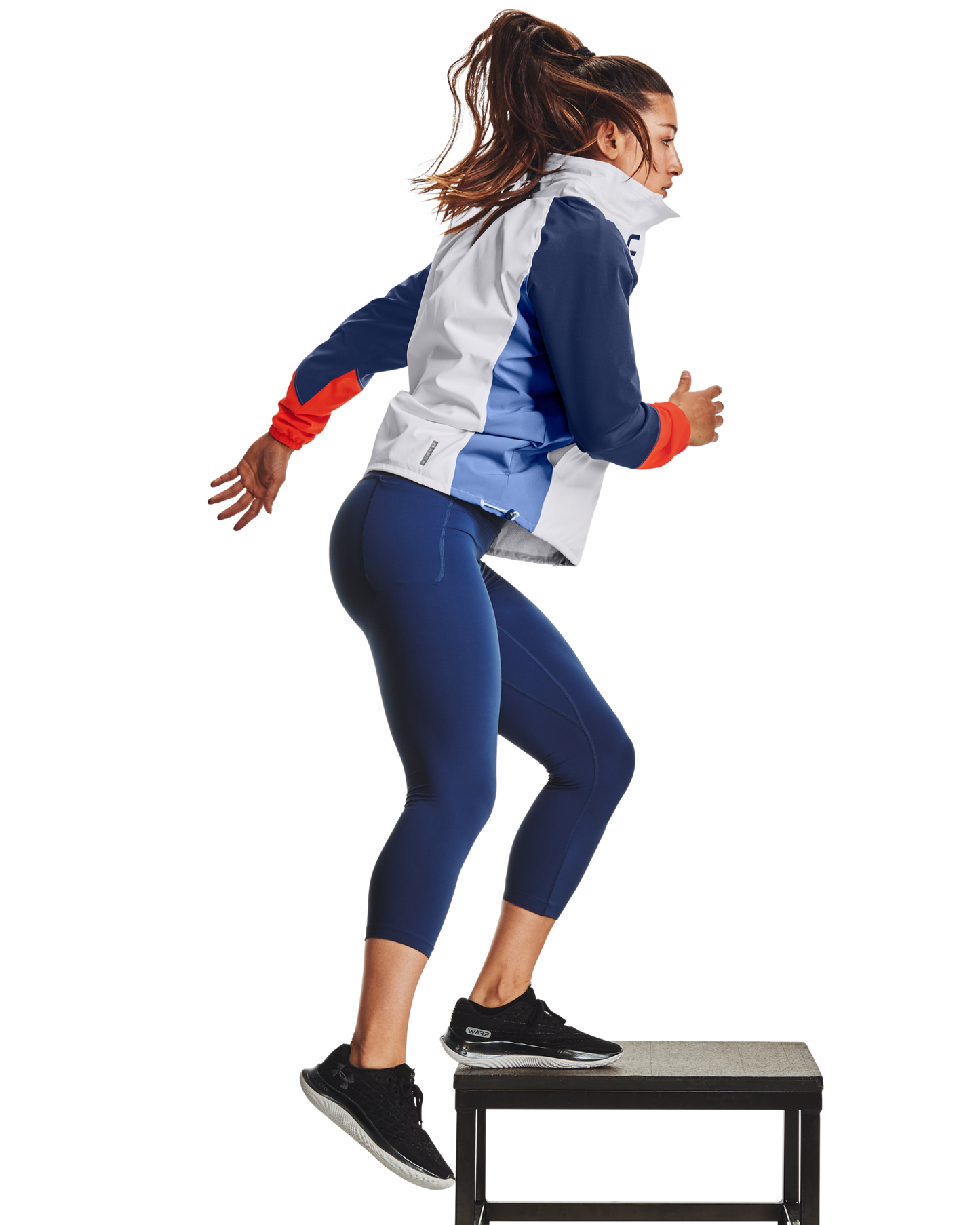Women's UA RUSH™ Woven Colorblock Full-Zip