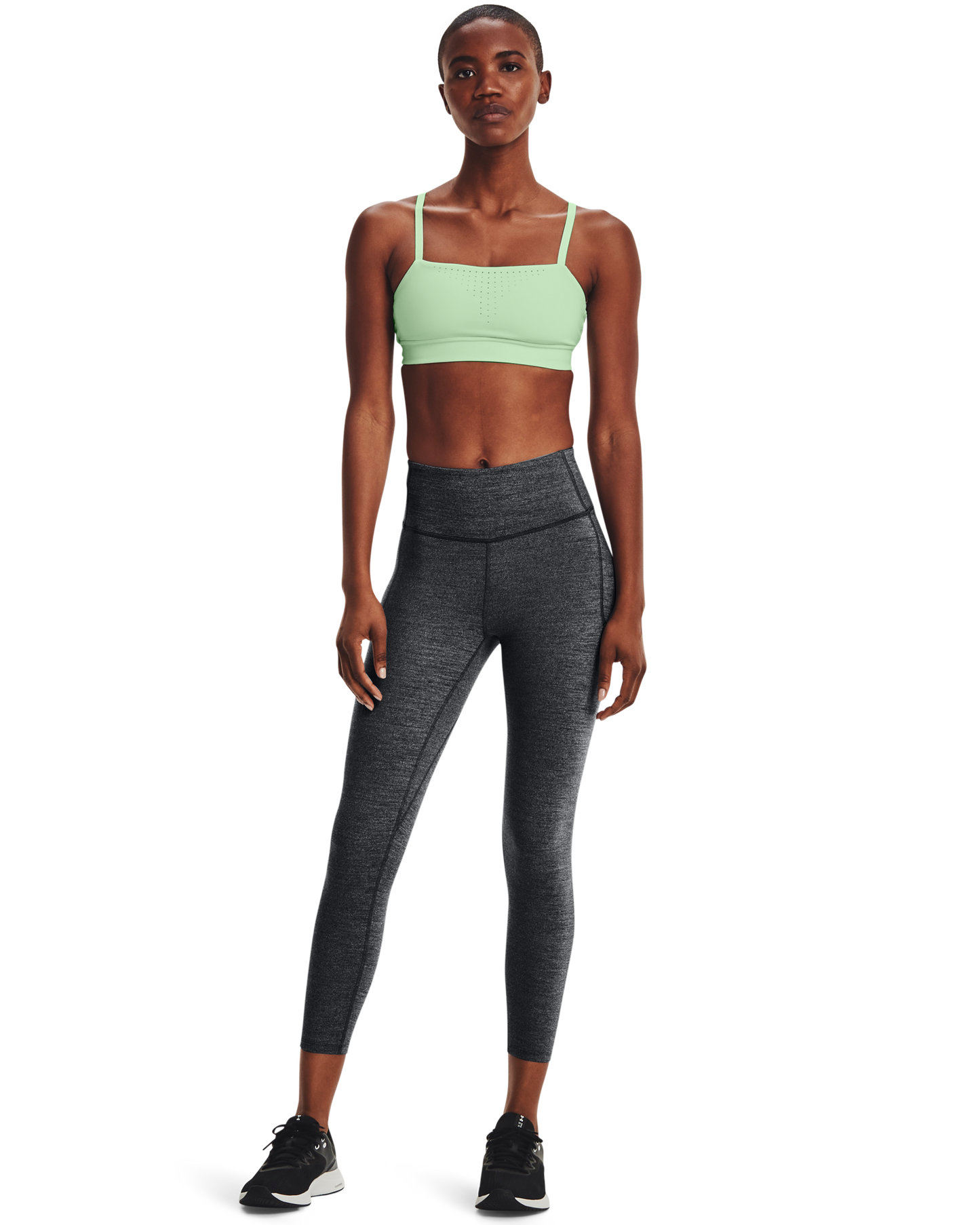 Women's UA Meridian Heather Ankle Leggings