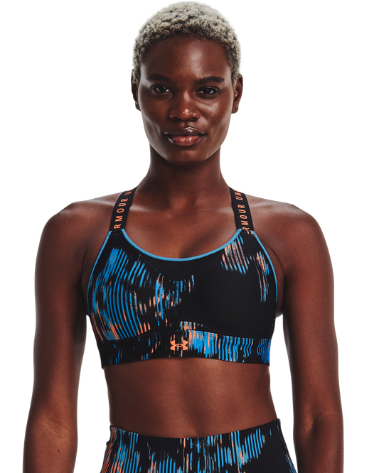 Women's UA Infinity High Printed Sports Bra