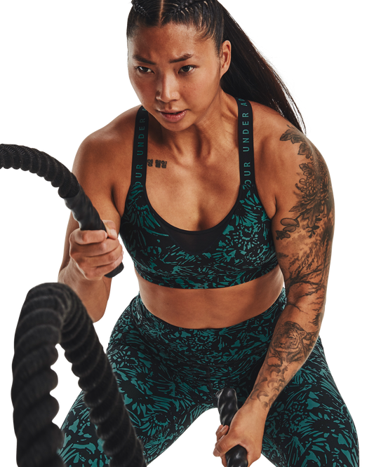 Women's UA Infinity High Printed Sports Bra