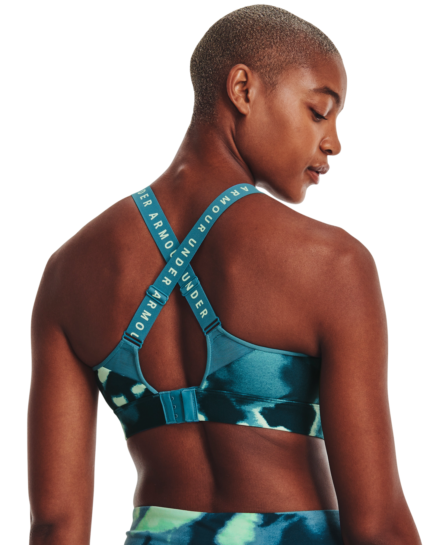 Women's UA Infinity High Printed Sports Bra
