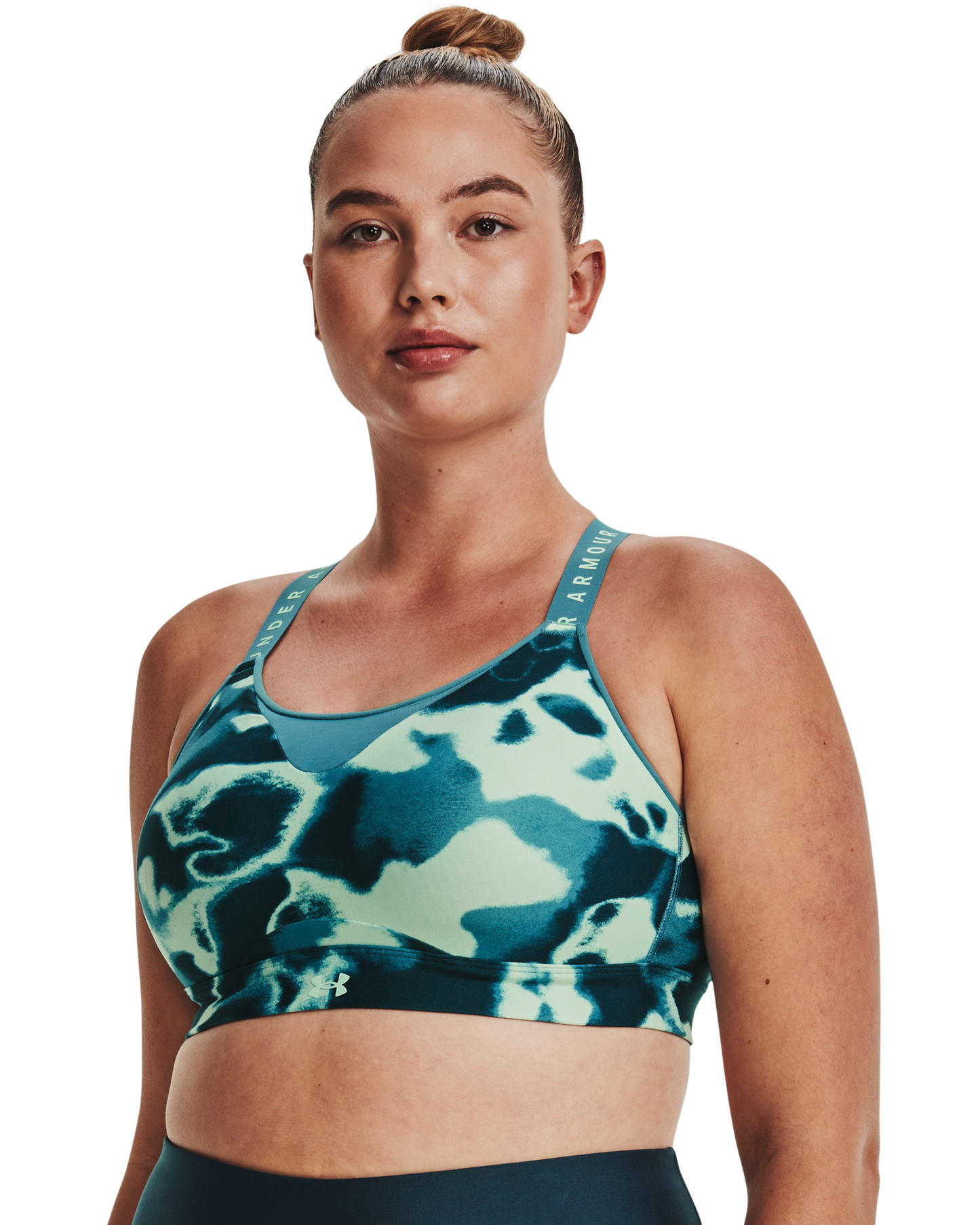 Women's UA Infinity High Printed Sports Bra