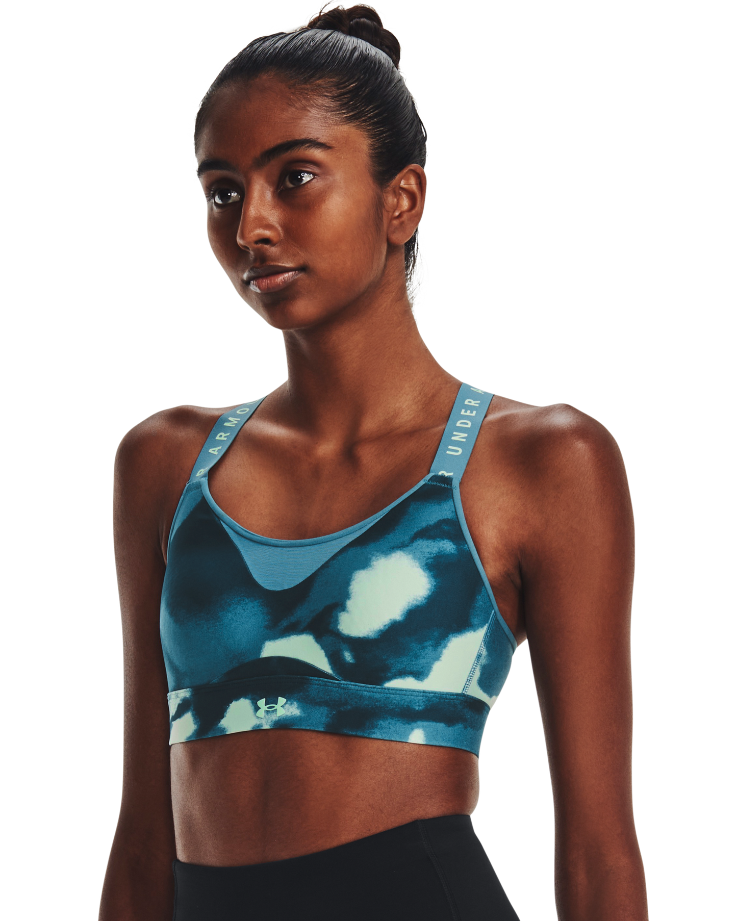Women's UA Infinity High Printed Sports Bra