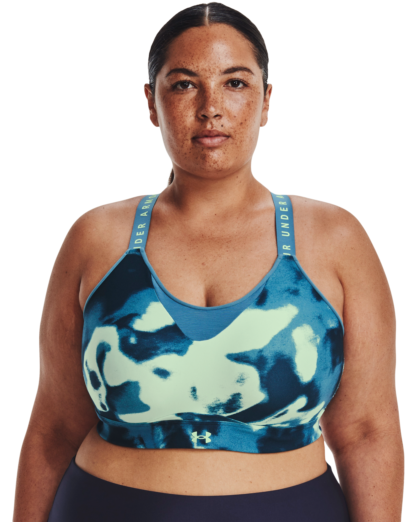 Women's UA Infinity High Printed Sports Bra