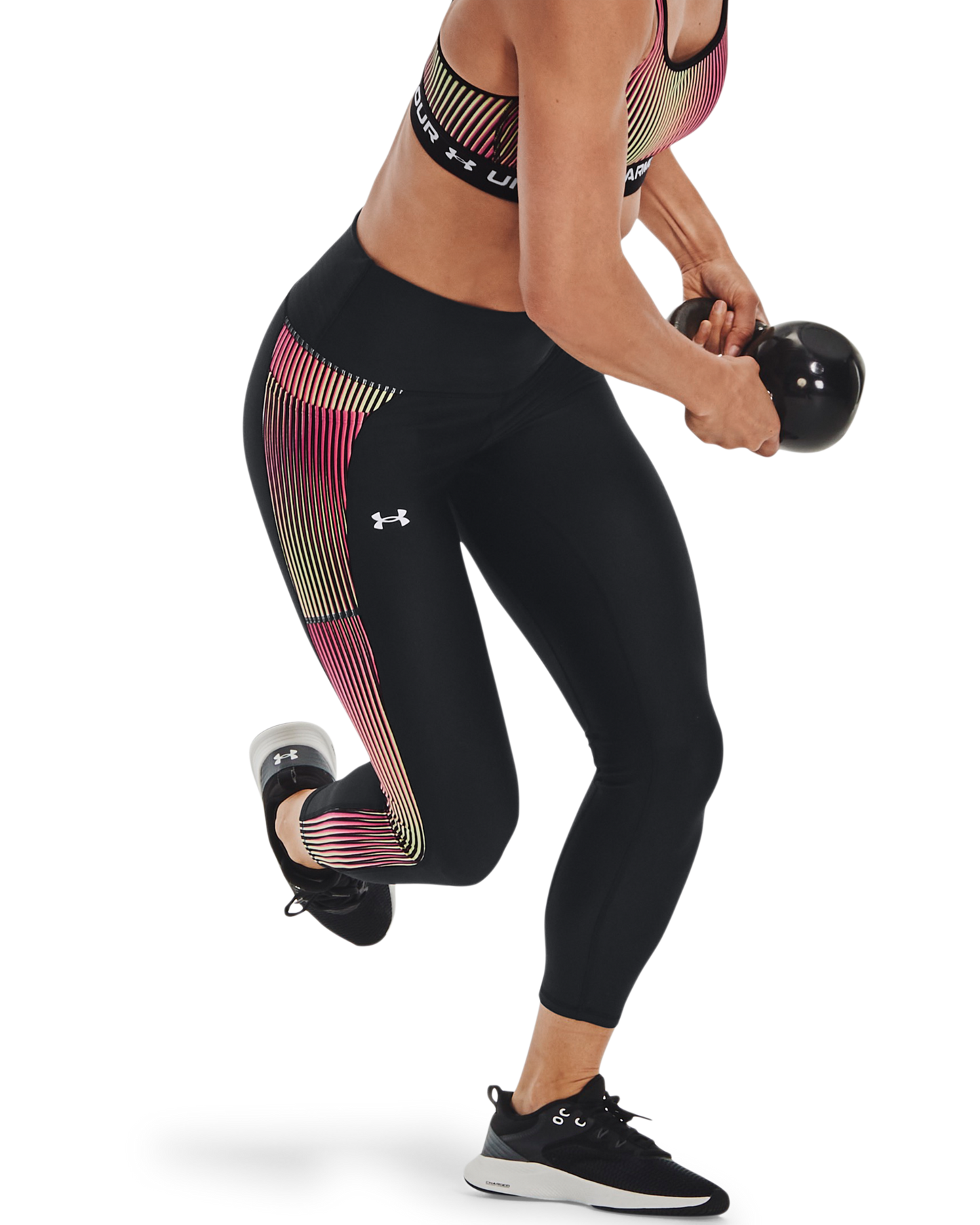 Women's HeatGear® Armour Panel Ankle Leggings