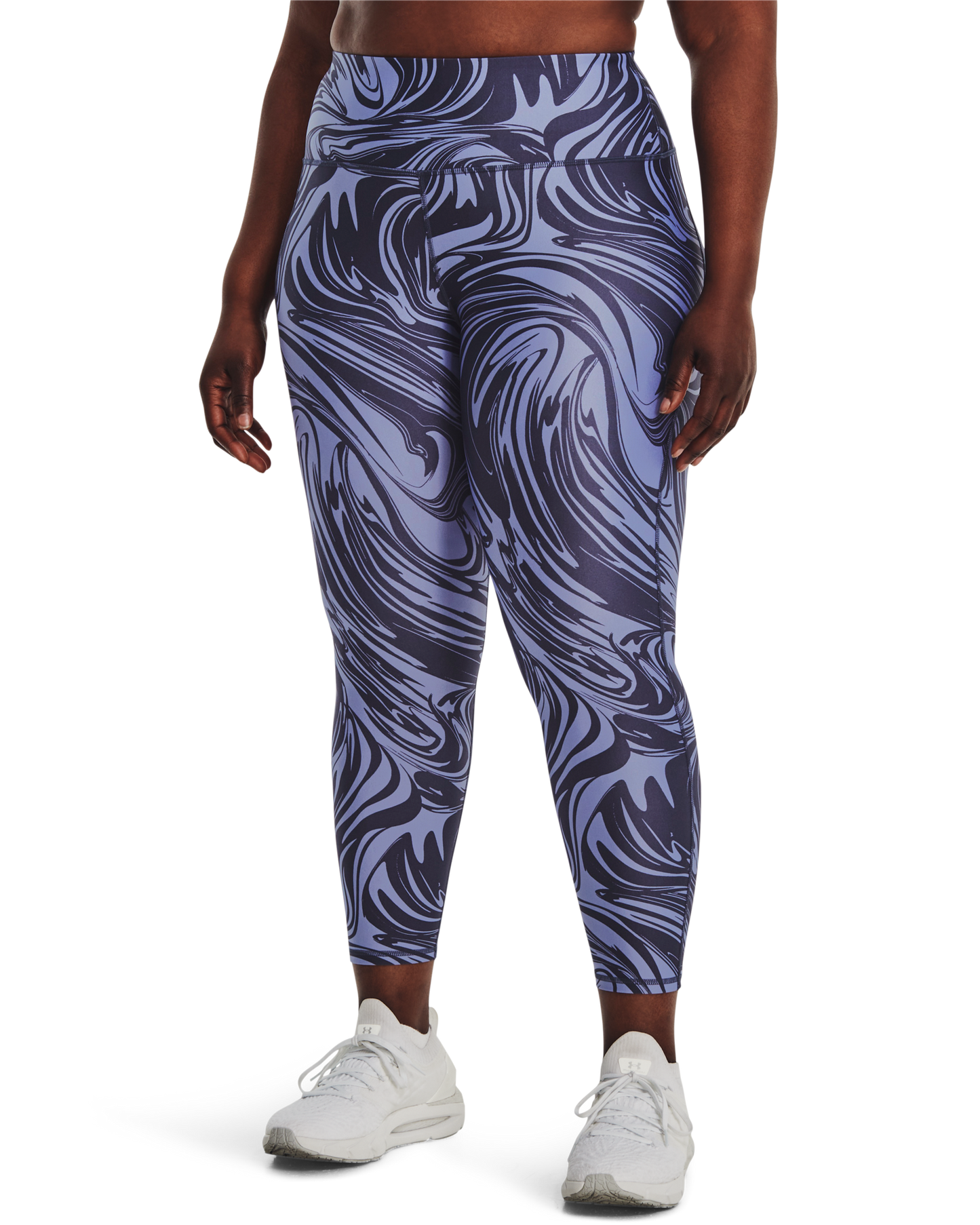 Women's HeatGear® Armour Printed Ankle Leggings