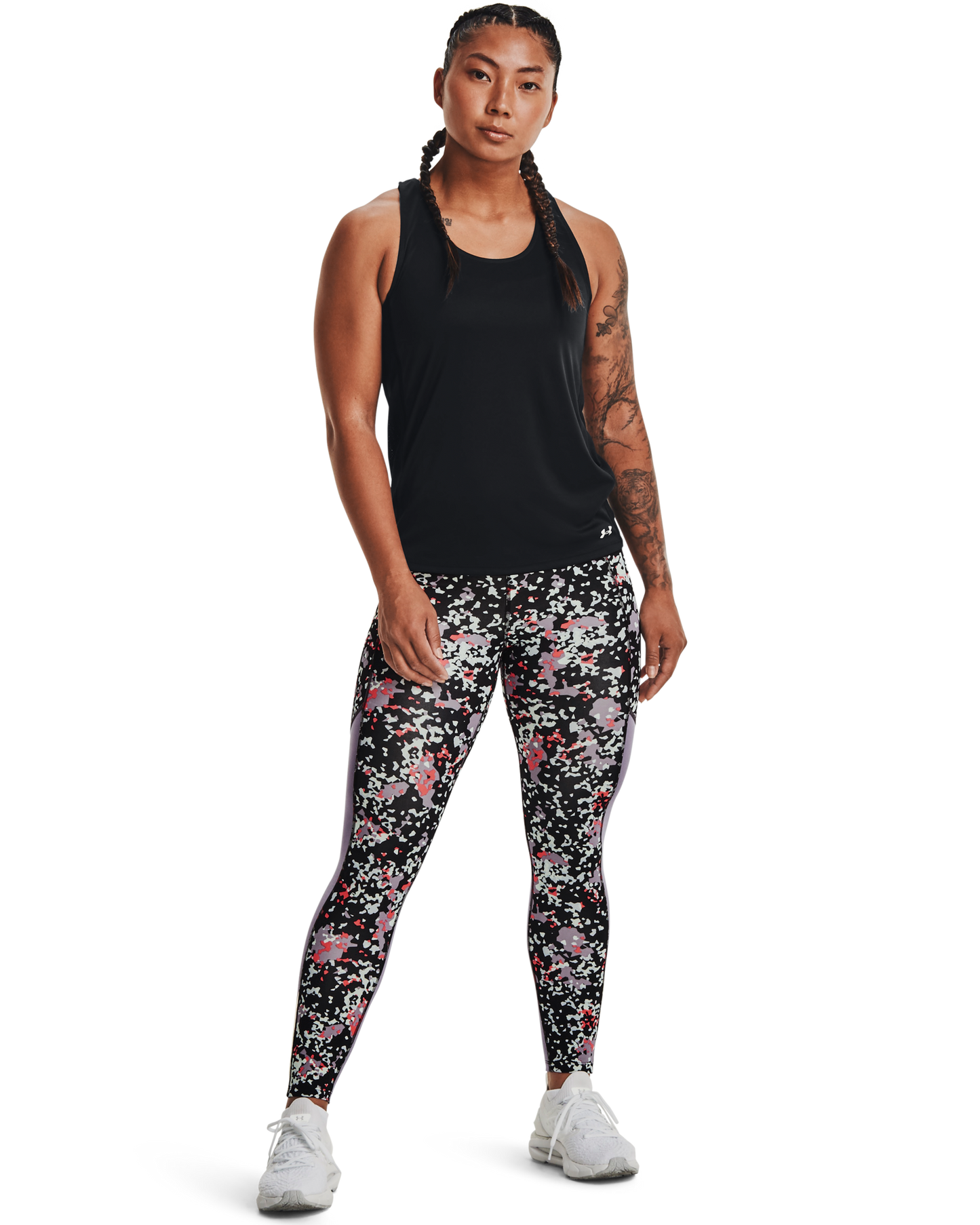 Women's UA Fly Fast 3.0 Printed Ankle Tights