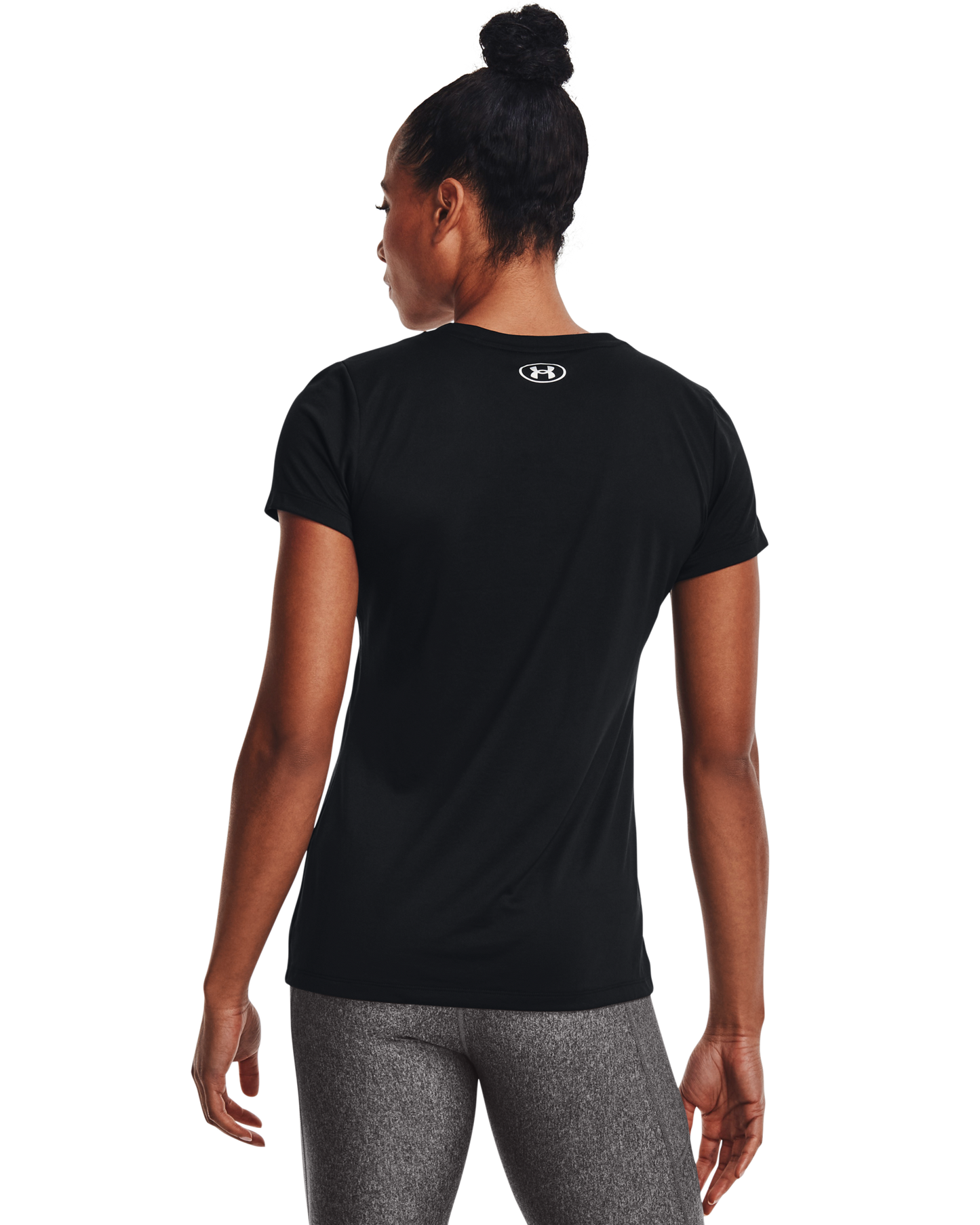 Women's UA Tech™ Solid Logo Arch Short Sleeve