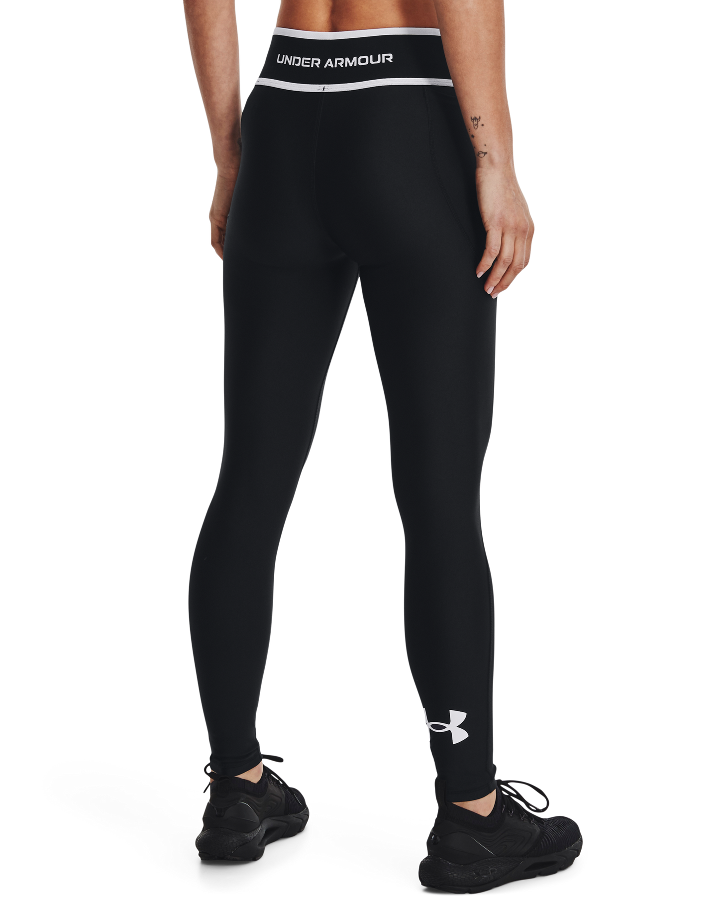 Women's HeatGear® Armour Branded Waistband Leggings