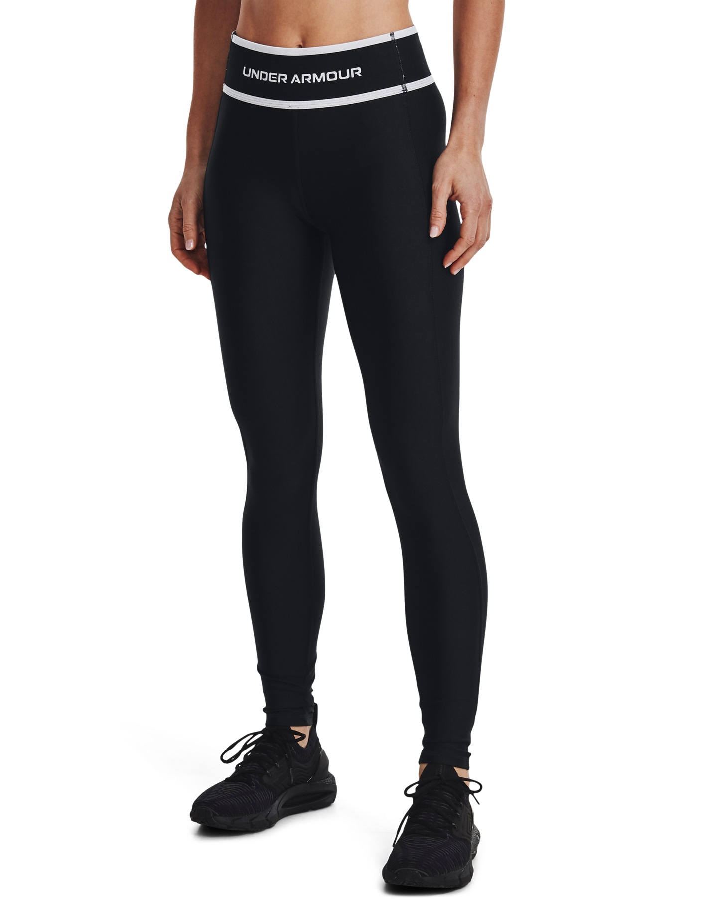 Women's HeatGear® Armour Branded Waistband Leggings