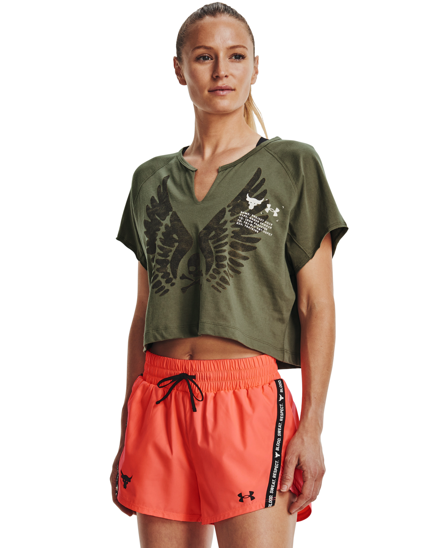 Women's Project Rock Wings Short Sleeve