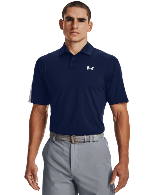 Men's UA Tee 2 Green Blocked Polo