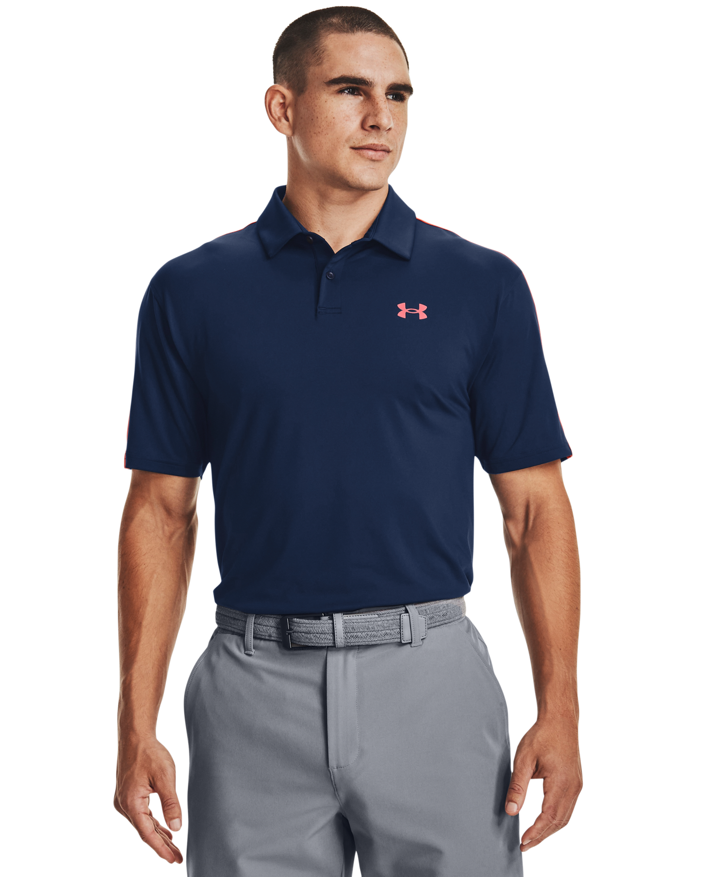 Men's UA Tee 2 Green Blocked Polo