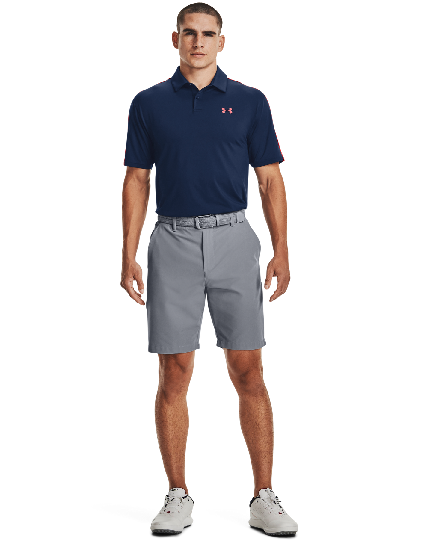 Men's UA Tee 2 Green Blocked Polo