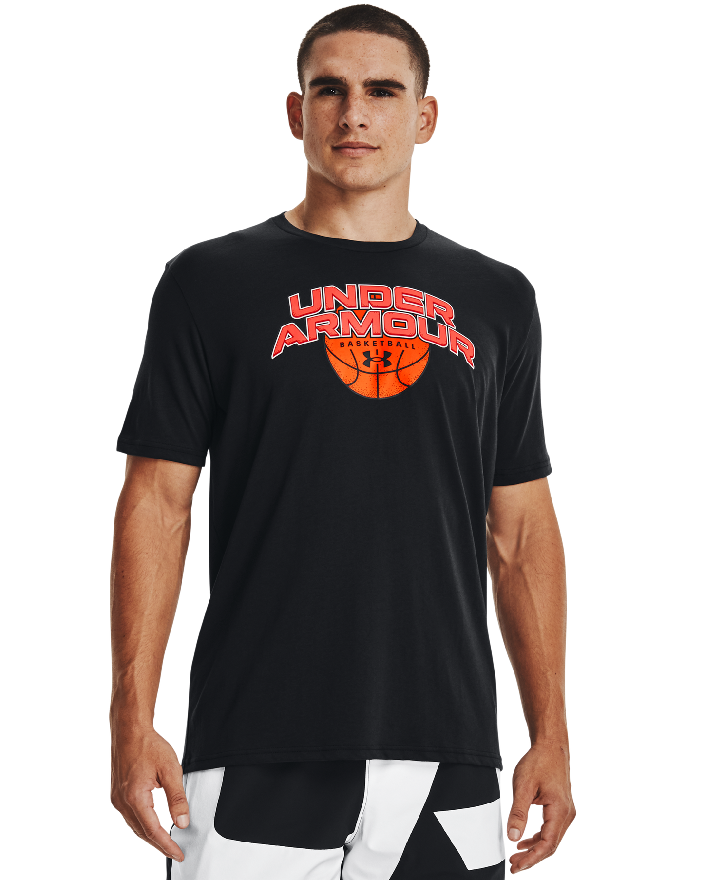 Men's UA Basketball Branded Wordmark Short Sleeve