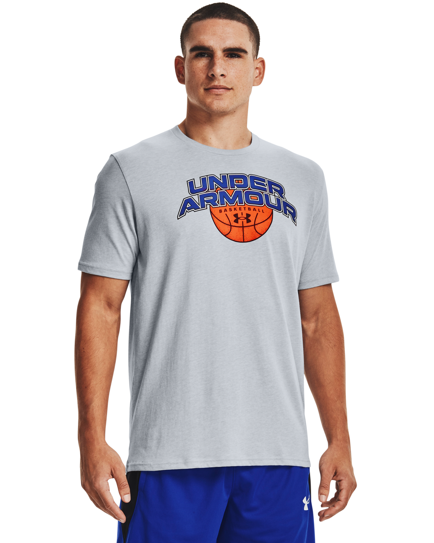 Men's UA BBALL BRANDED WRDMRK SS