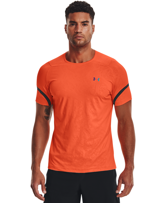 Men's UA RUSH™ 2.0 Emboss Short Sleeve