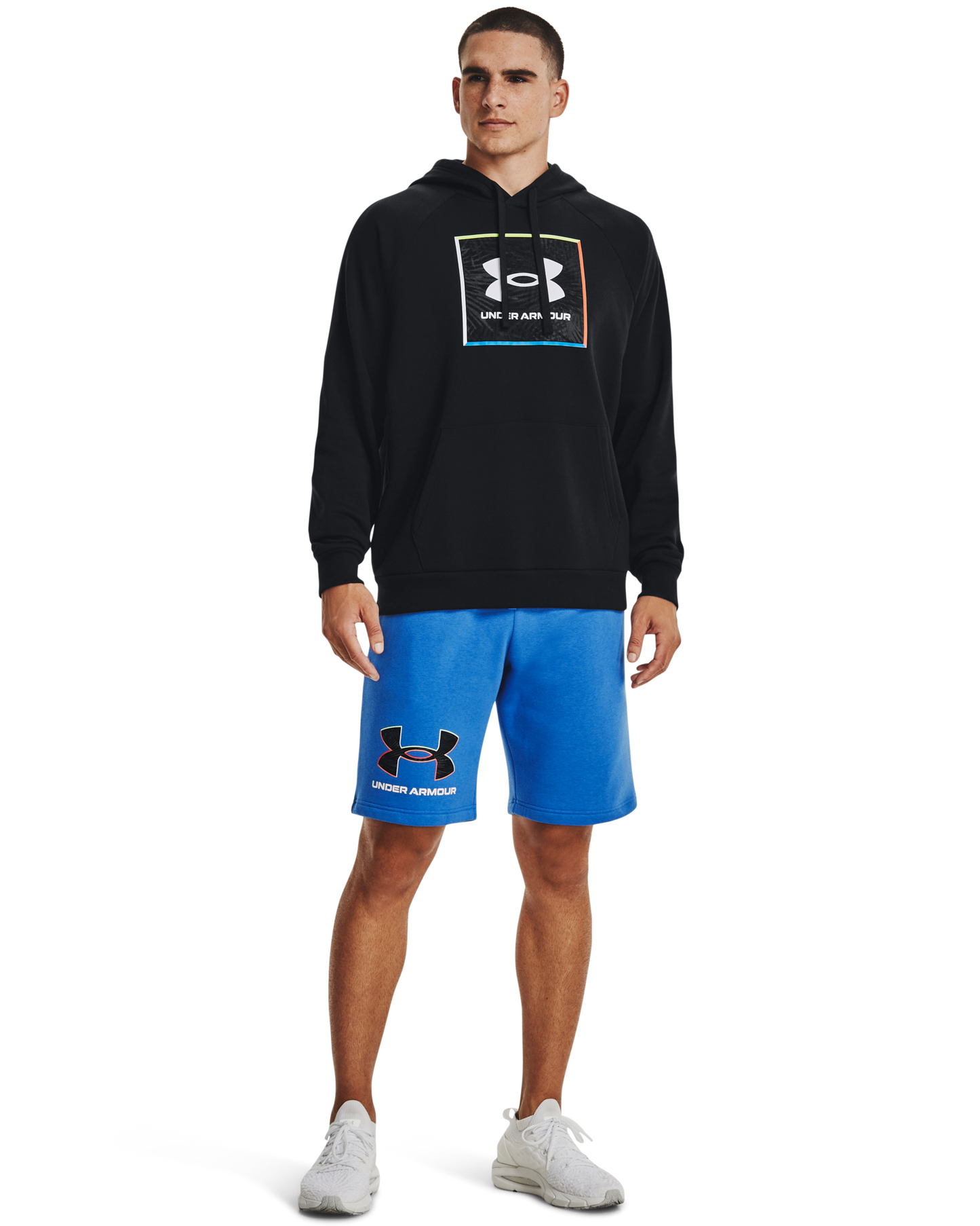 Men's UA Rival Fleece Graphic Shorts