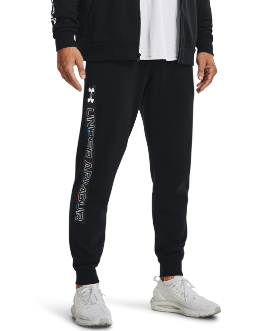 Men's UA Rival Fleece Graphic Joggers