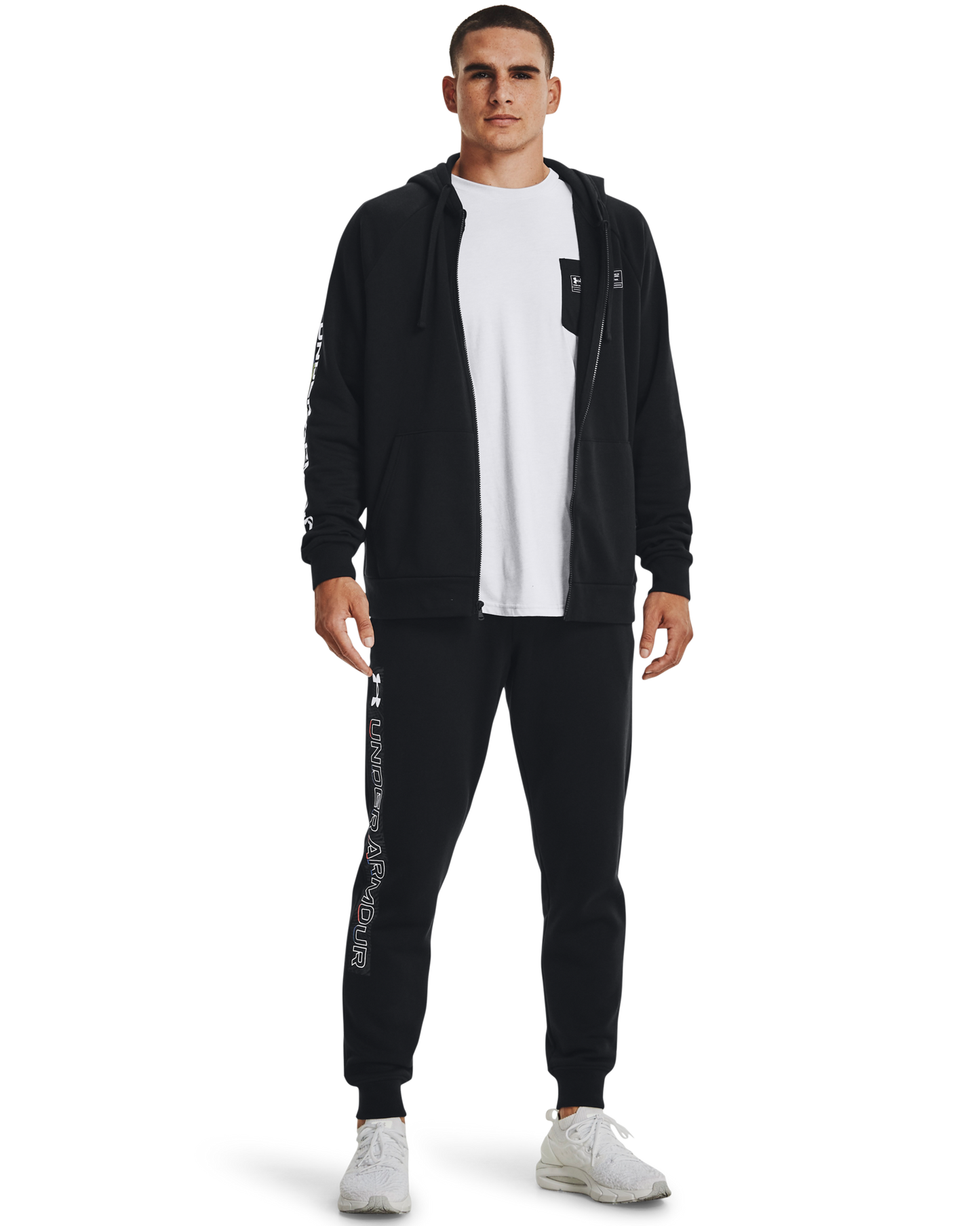 Men's UA Rival Fleece Graphic Joggers