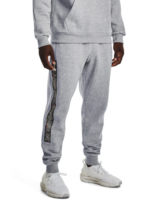 Men's UA Rival Fleece Graphic Joggers