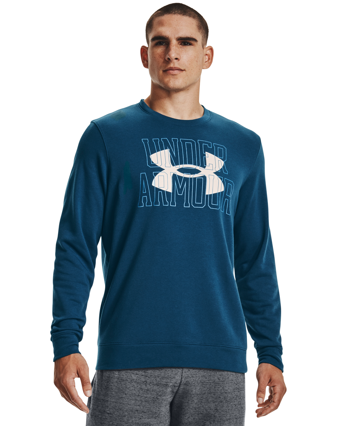 Men's UA Rival Terry Logo Crew