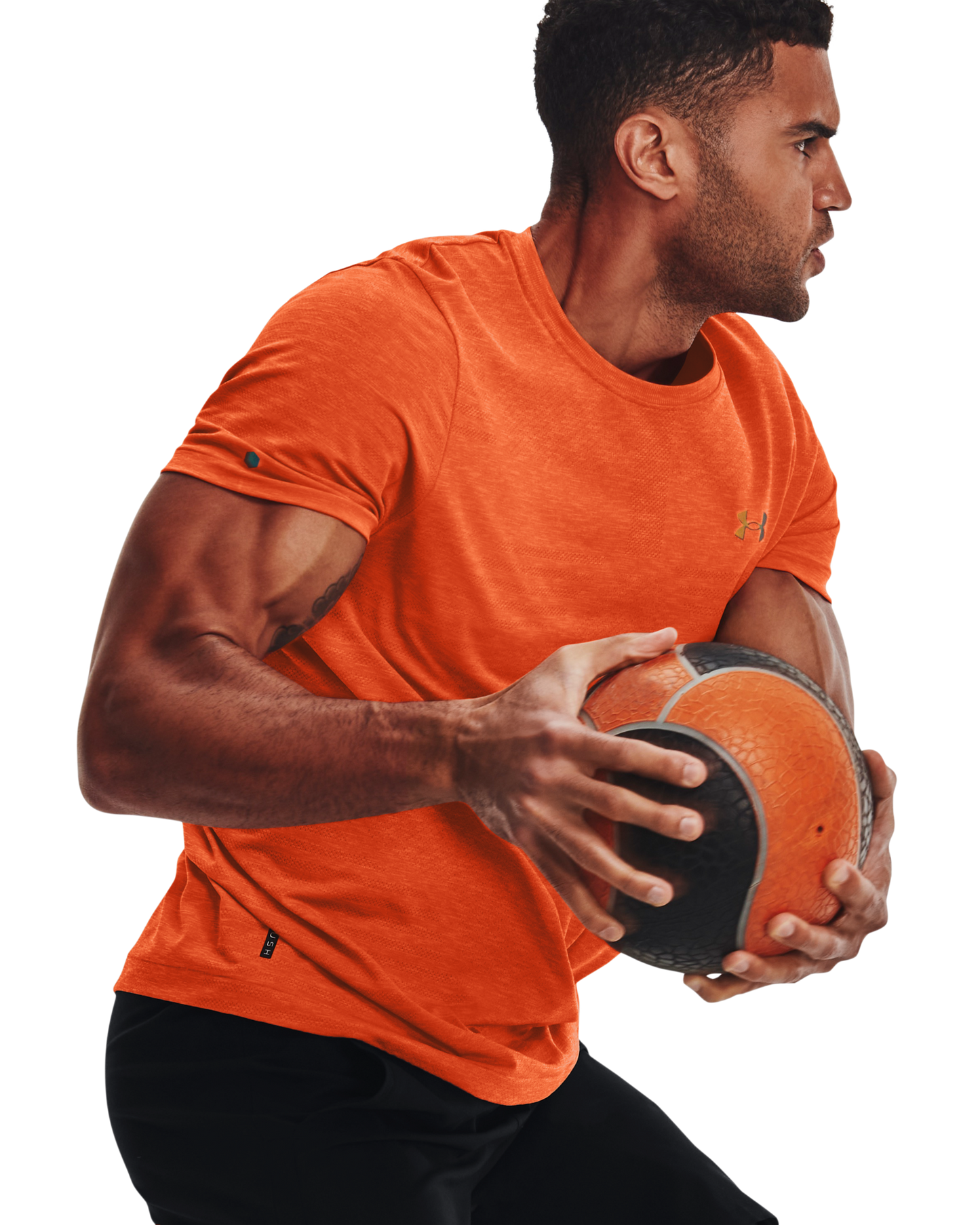 Men's UA RUSH™ Seamless GeoSport Short Sleeve