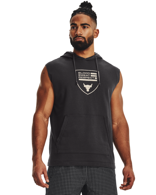 Men's Project Rock Heavyweight Terry Sleeveless Hoodie
