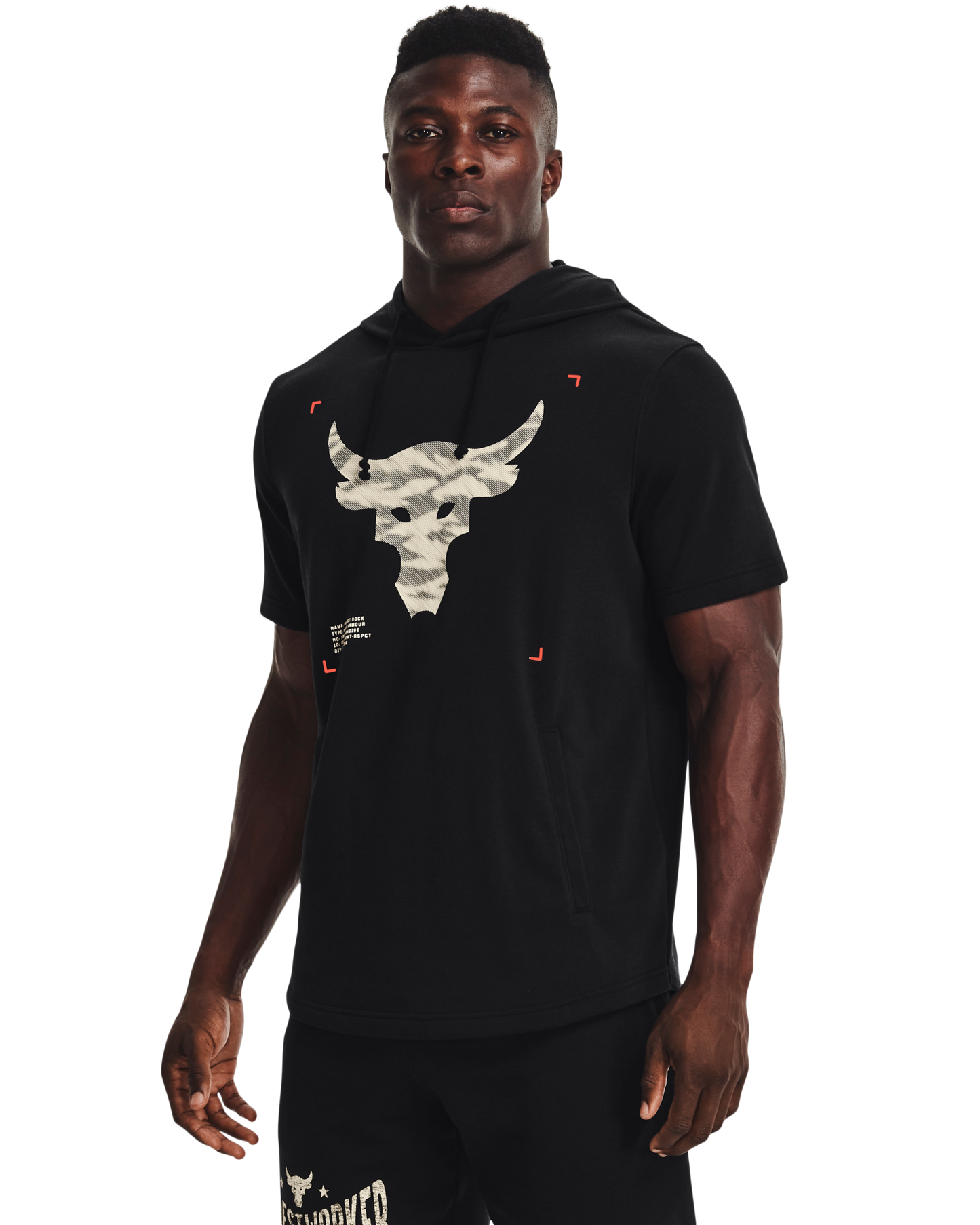 Men's Project Rock Terry Short Sleeve Hoodie
