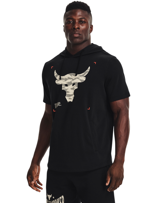 Men's Project Rock Terry Short Sleeve Hoodie
