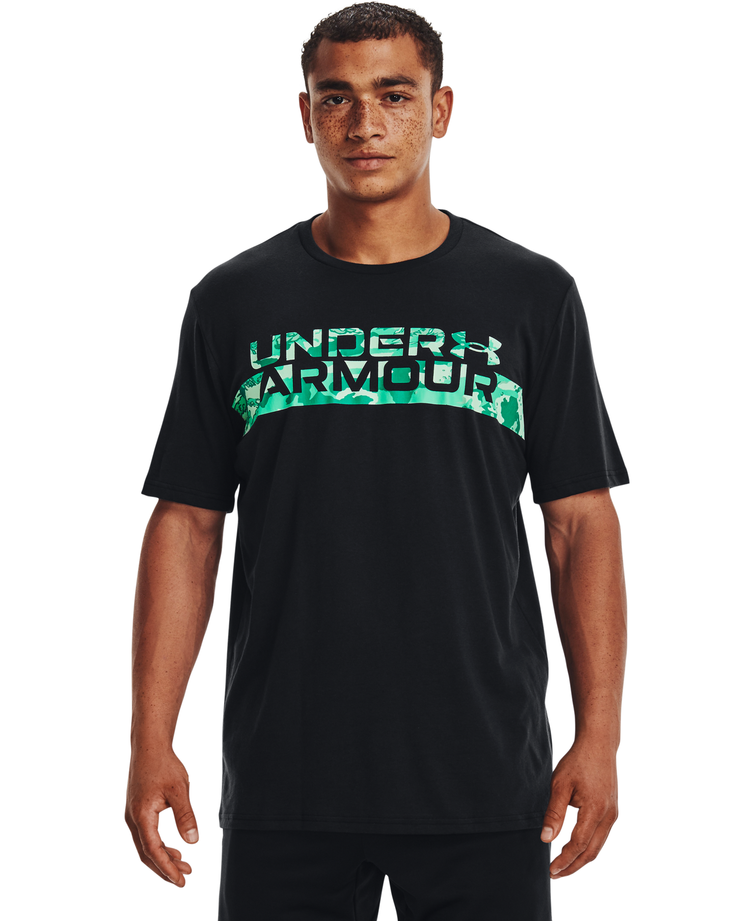 Men's UA Camo Chest Stripe Short Sleeve
