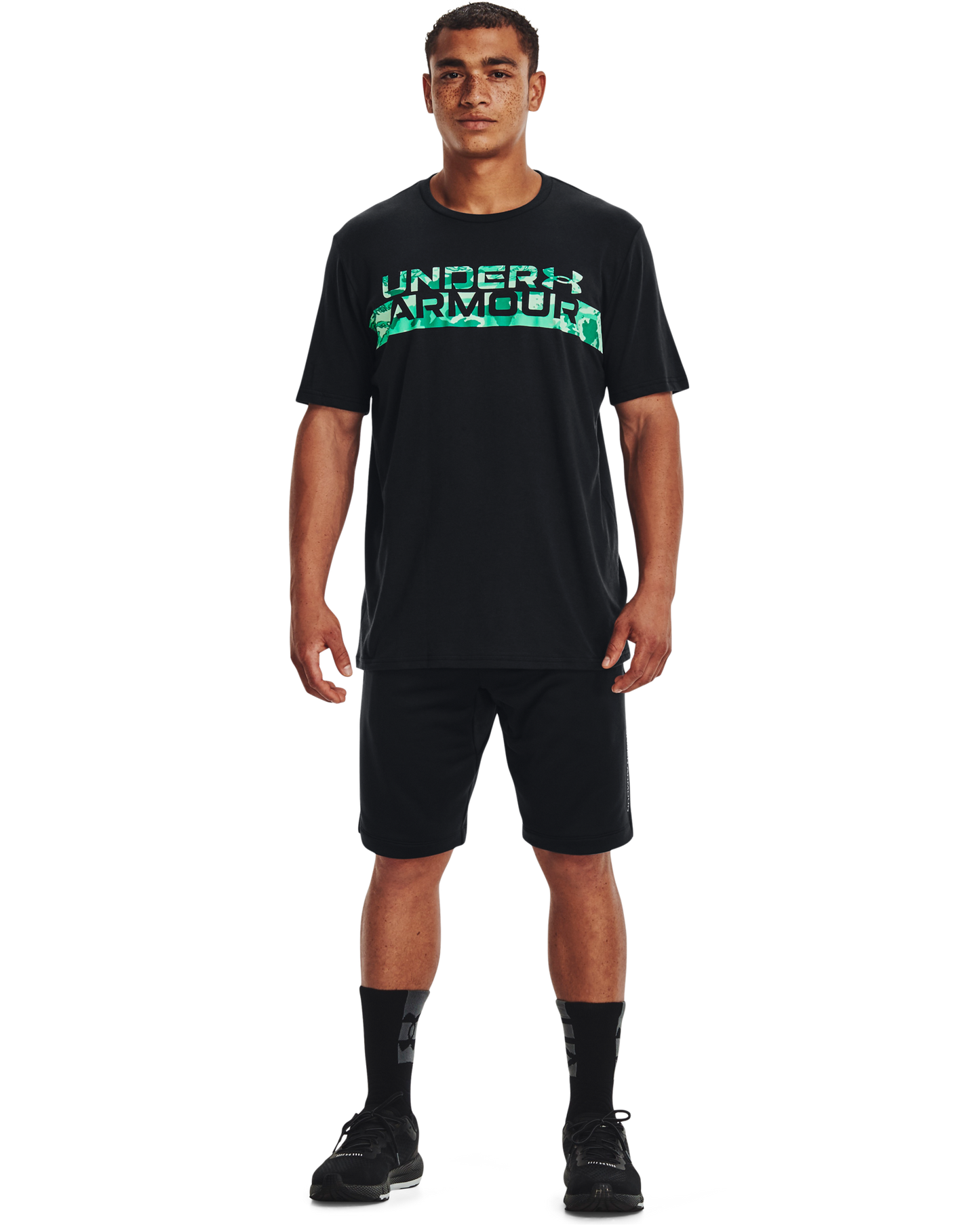Men's UA Camo Chest Stripe Short Sleeve