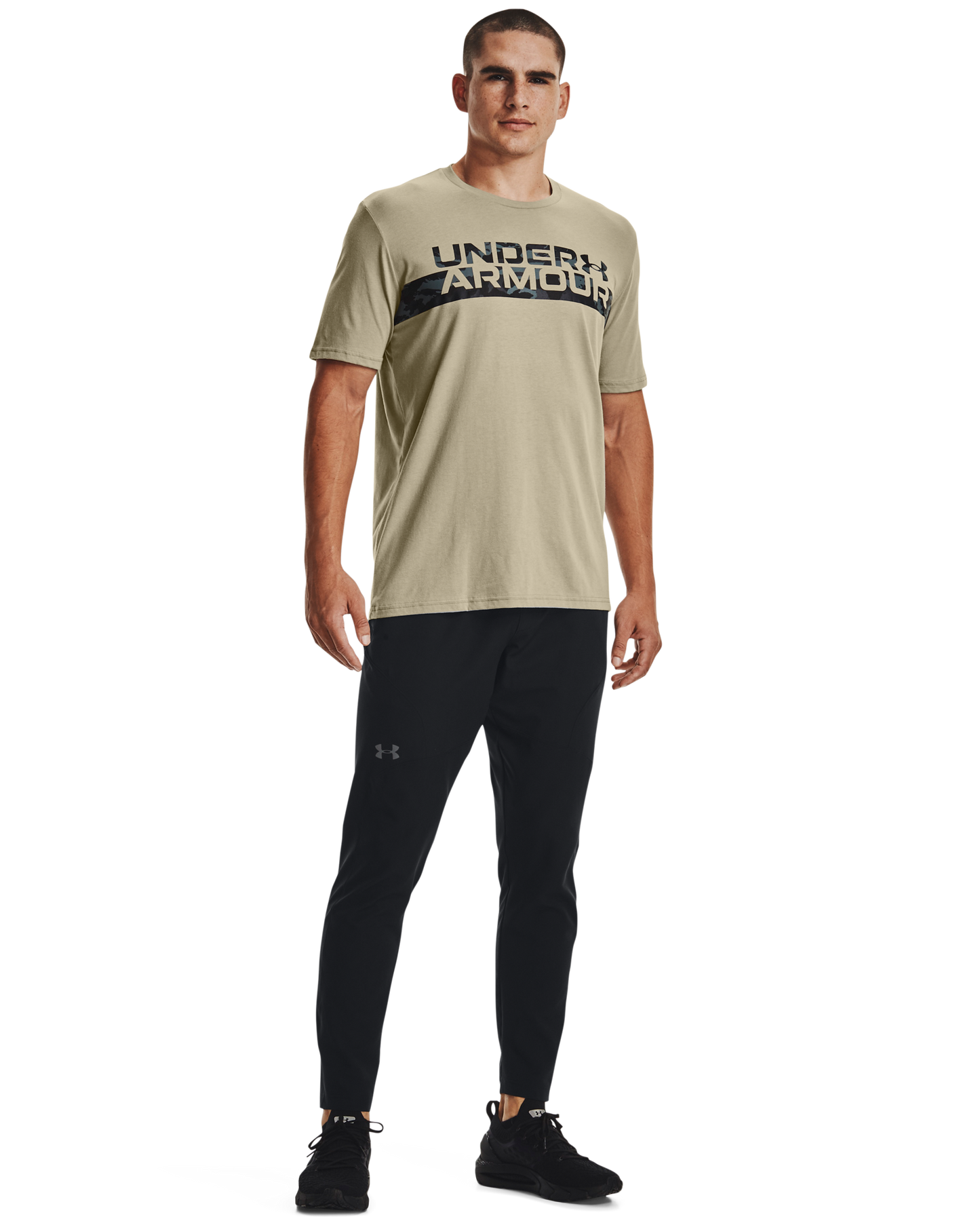 Men's UA Camo Chest Stripe Short Sleeve