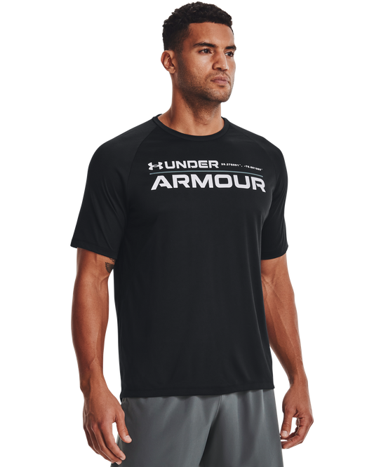 Men's UA Tech™ 2.0 Wordmark Short Sleeve