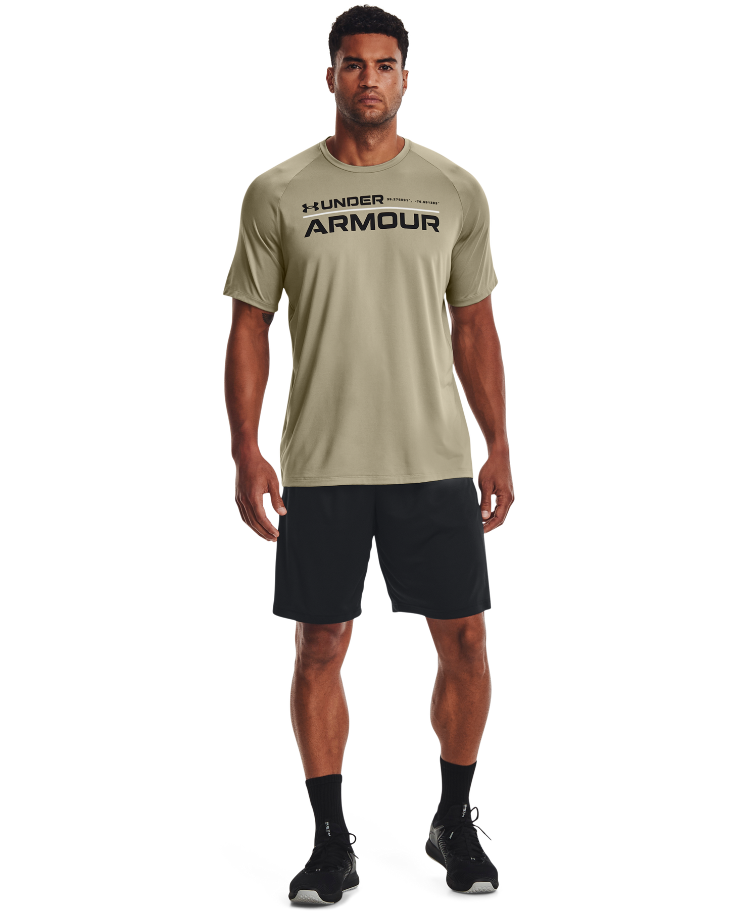 Men's UA Tech™ 2.0 Wordmark Short Sleeve