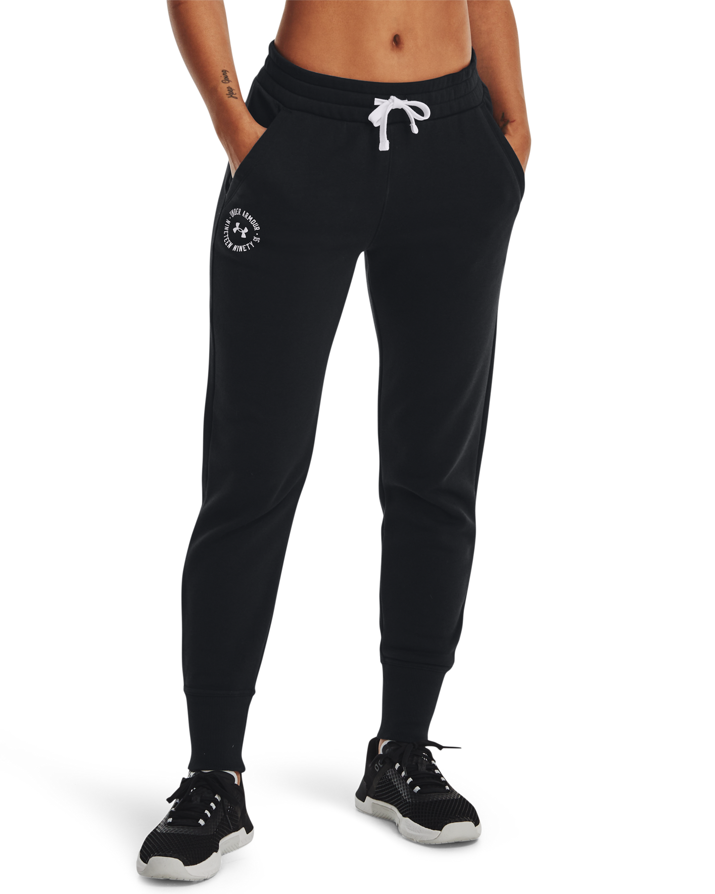Women's UA Rival Fleece Crest Joggers