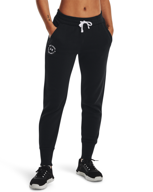 Women's UA Rival Fleece Crest Joggers