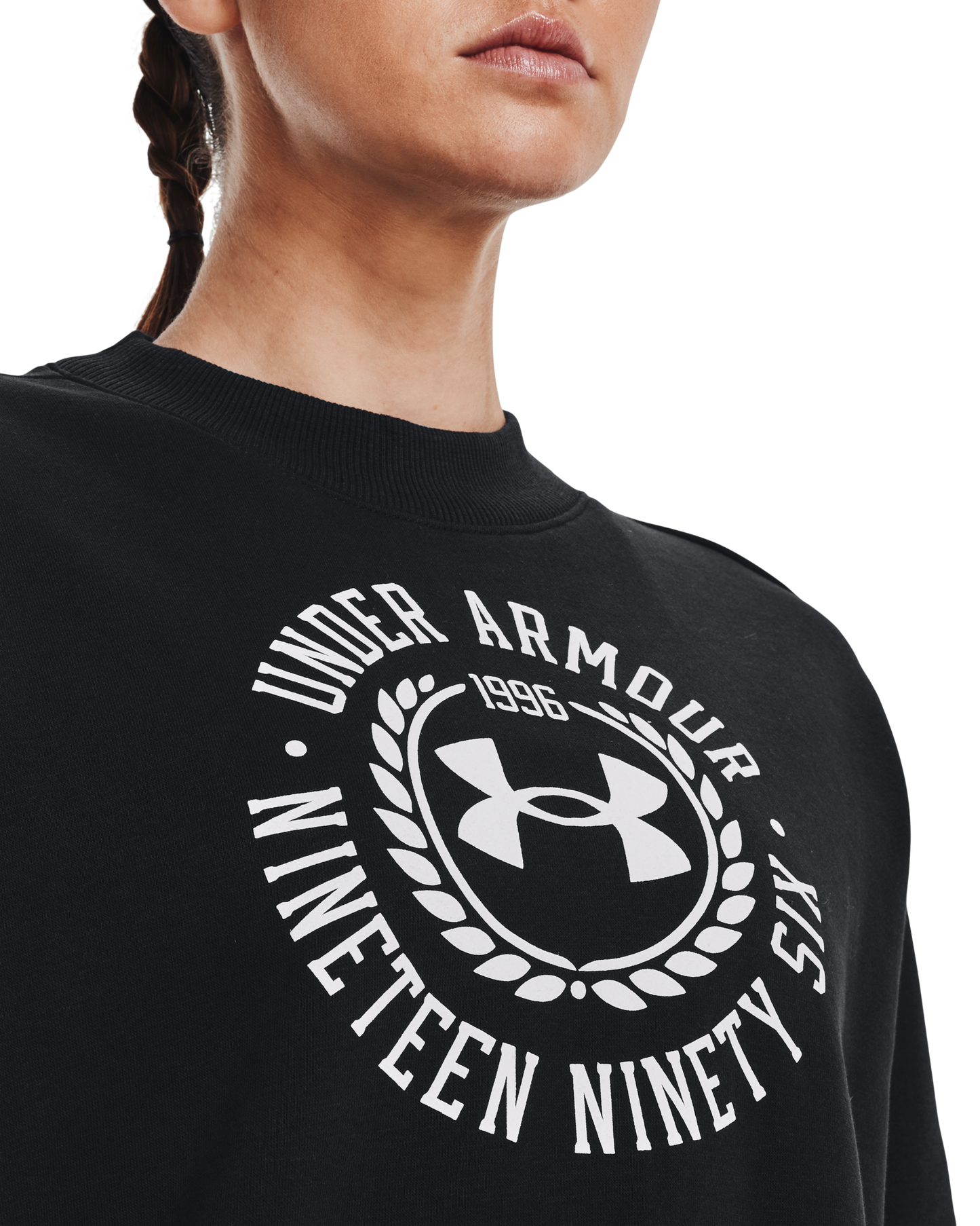 Women's UA Rival Fleece Crest GRP Crew