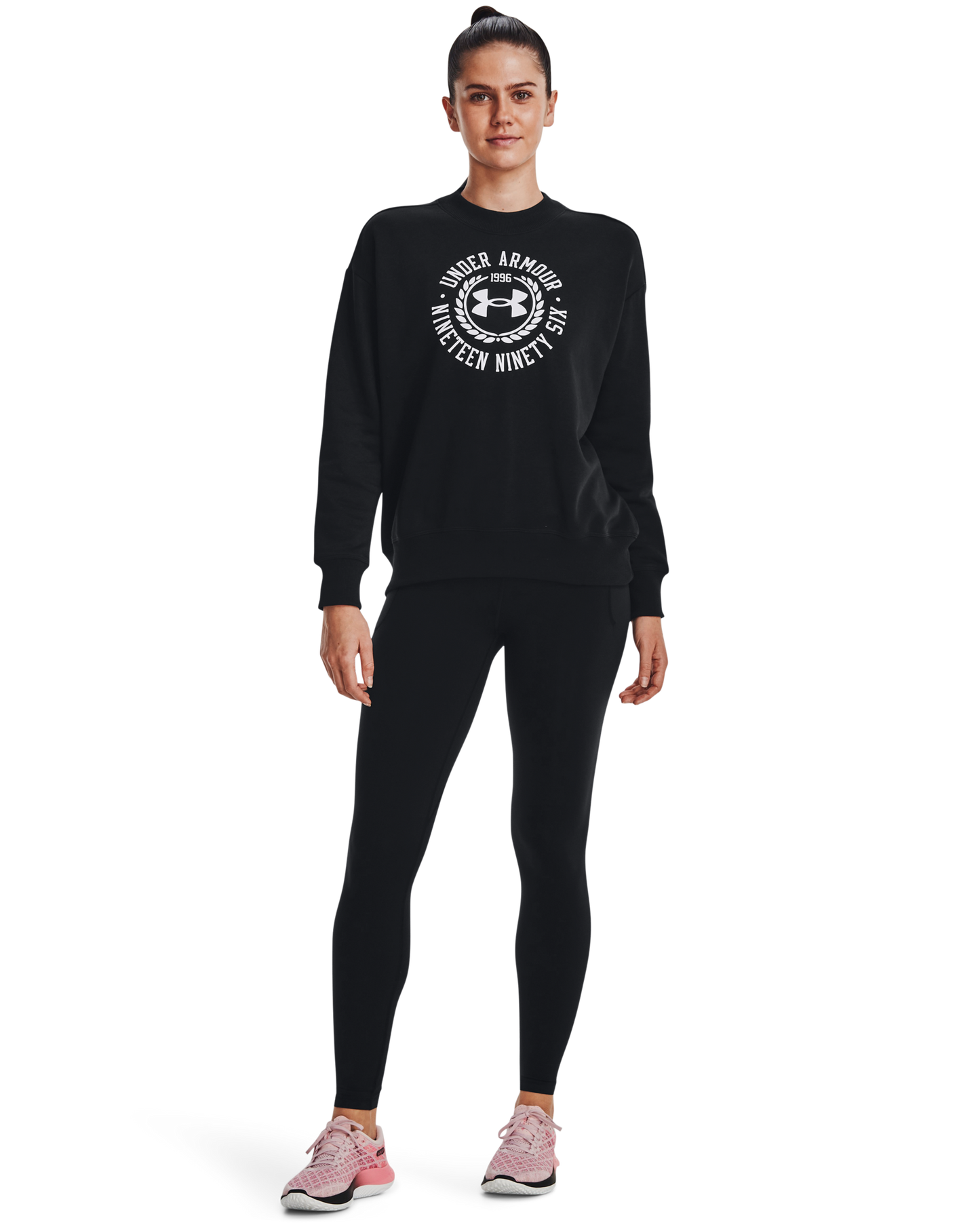 Women's UA Rival Fleece Crest GRP Crew