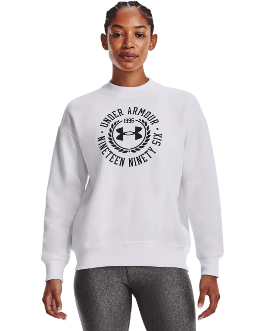 Women's UA Rival Fleece Crest GRP Crew