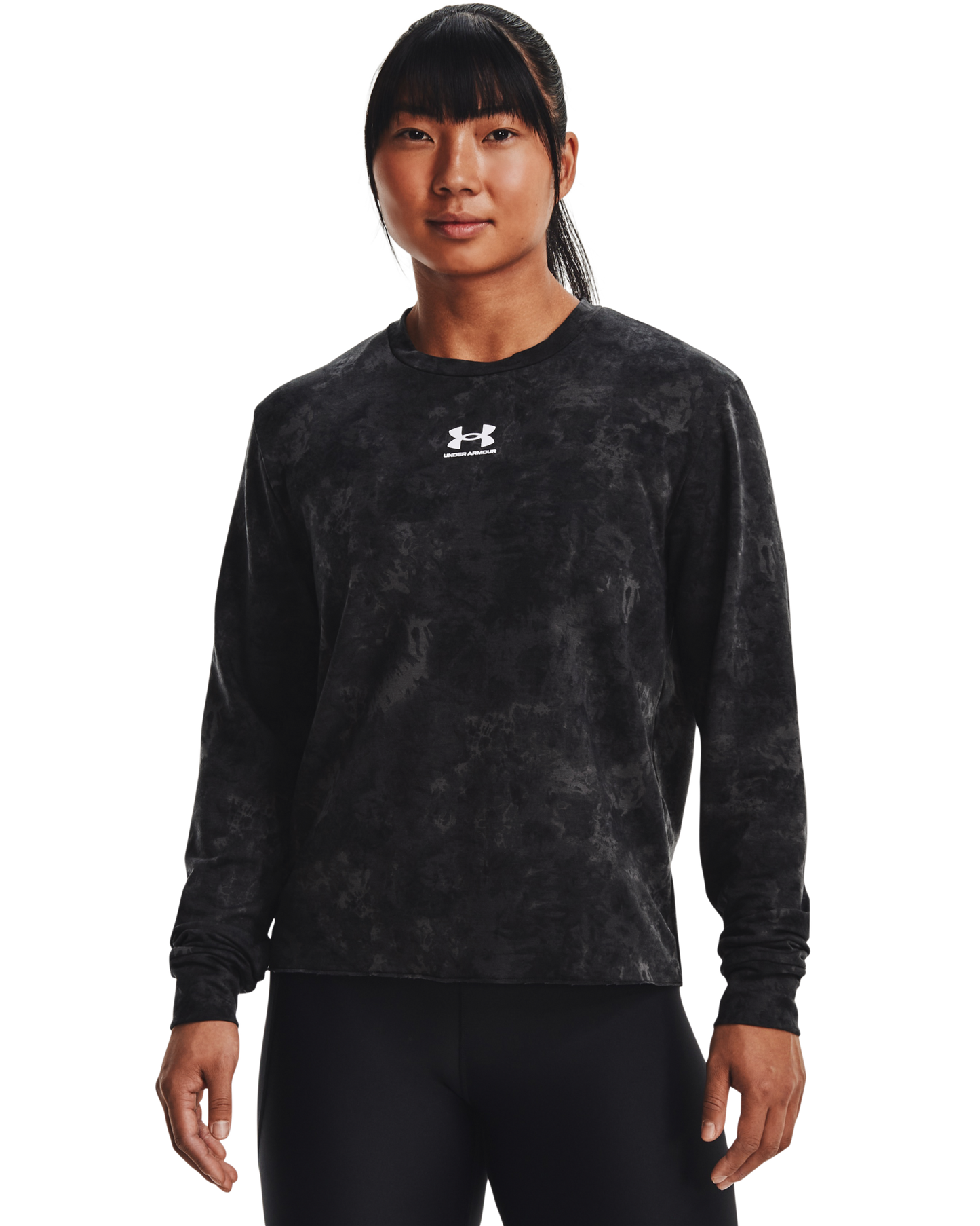 Women's Rival Terry Print Crew
